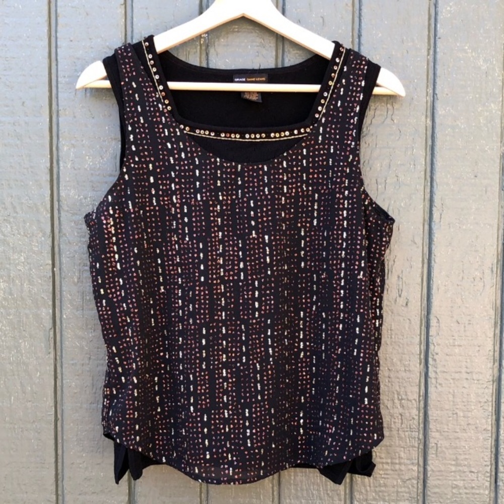 Grace Dane Lewis sparkling top